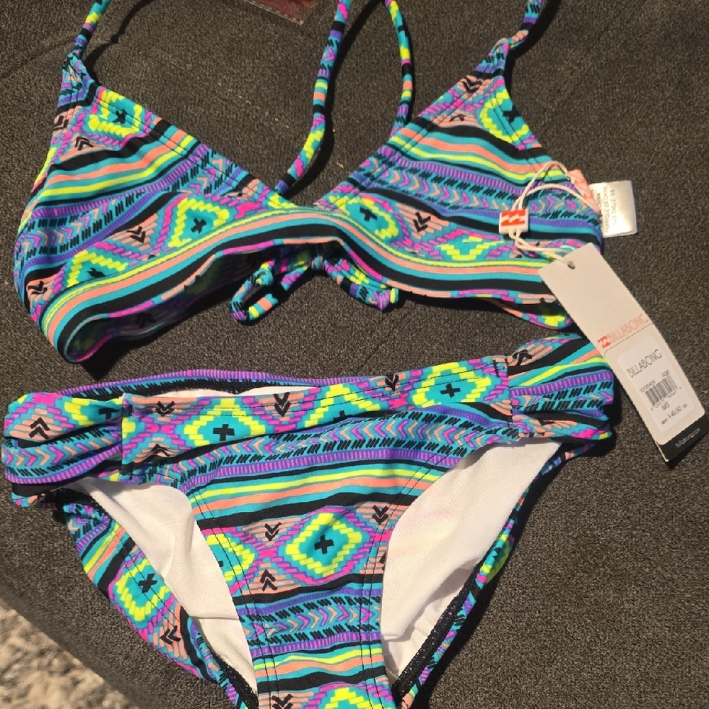 Billabong Multicolor Kids Swim Set